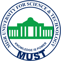 Misr University for Science and Technology (MUST) logo