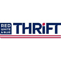 Red White & Blue Thrift logo