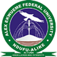 Alex Ekwueme university  logo