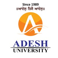 Adesh University logo