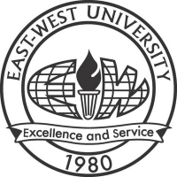 East-West University logo