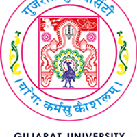 Gujarat University logo