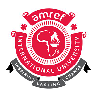 Amref International University (AMIU) logo
