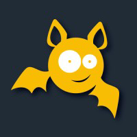 Happy Bat logo
