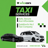 Wizz Cars Guildford logo