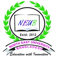North East University Bangladesh logo