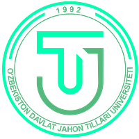 Uzbekistan State World Languages University logo