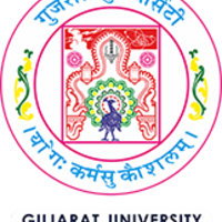 Gujarat University logo
