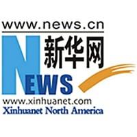 Xinhua News Agency New Media Center logo