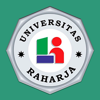Raharja University logo