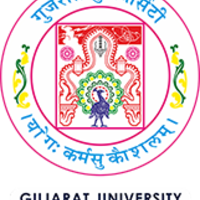 Gujarat University logo