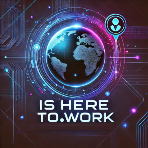 Is Here To . Work logo