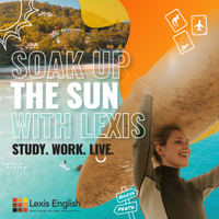 Lexis English School logo