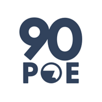 90POE logo