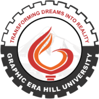 Graphic Era Hill University logo