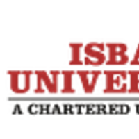 Isbat University logo