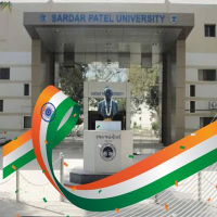 Sardar Patel University logo