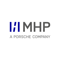 MHP – A Porsche Company logo
