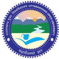 Uttarakhand Open University logo