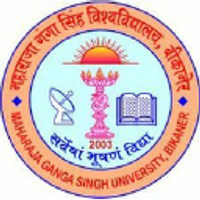 Maharaja Ganga Singh University logo