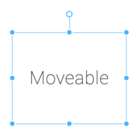 Moveable logo