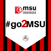 Management & Science University logo