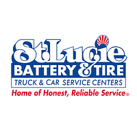 St. Lucie Battery & Tire logo