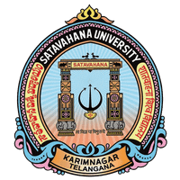 Satavahana University logo