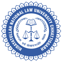 Hidayatullah National Law University logo
