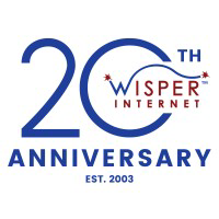 Wisper Internet logo