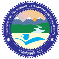 Uttarakhand Open University (UOU) logo