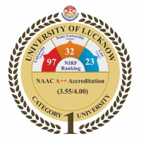 Lucknow University logo