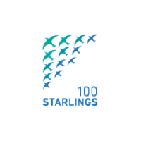 100Starlings logo