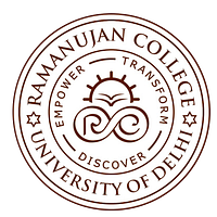 Ramanujan College, University of Delhi logo