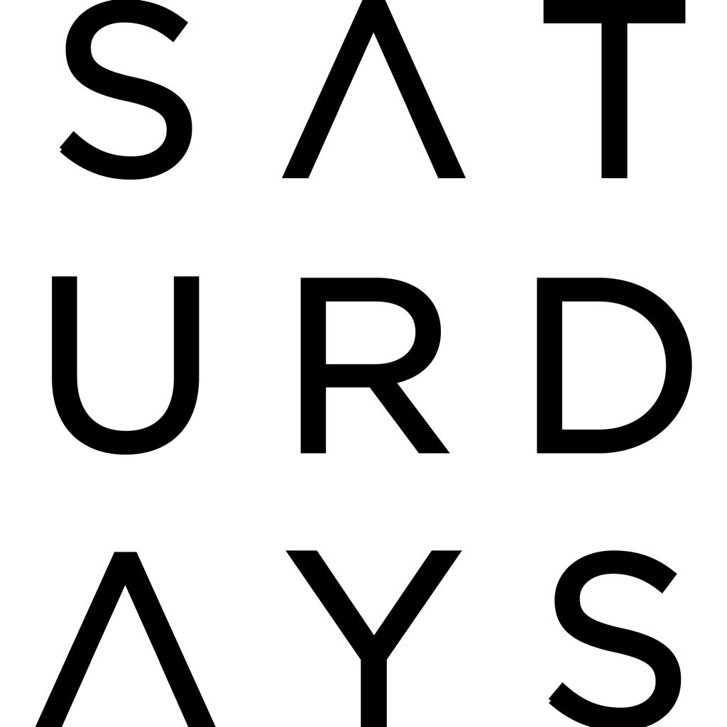 SATURDAYS logo