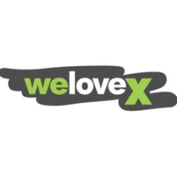 We Love X logo