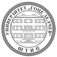 Goce Delcev University logo